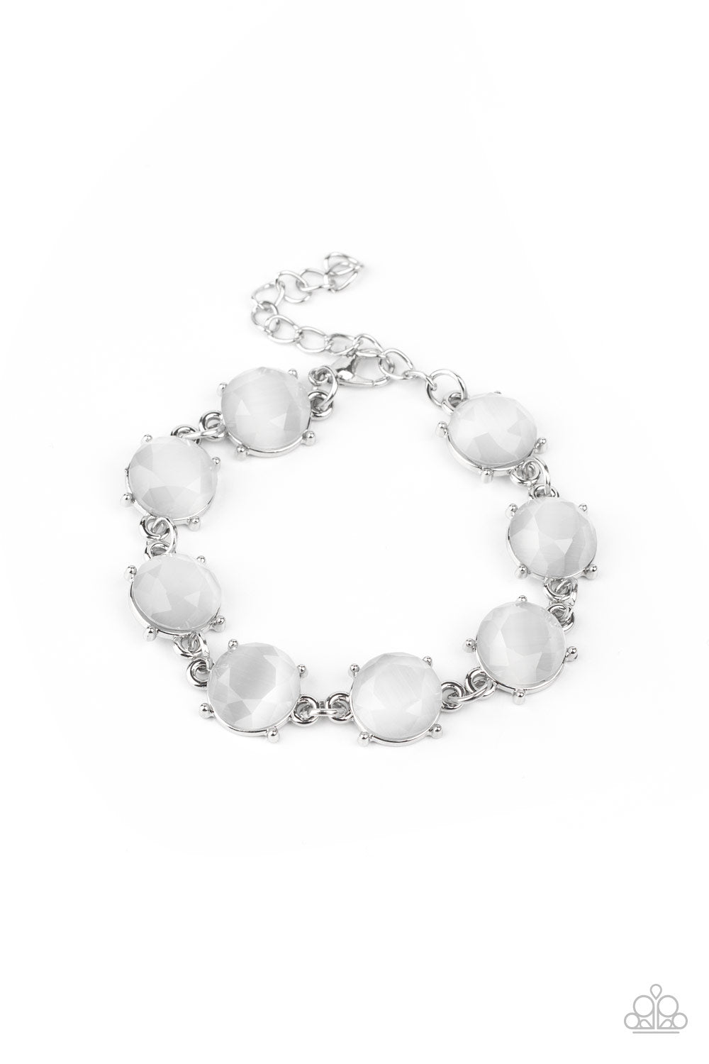 Ms. GLOW-It-All - White Bracelet