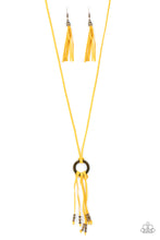 Cargar imagen en el visor de la galería, Feel at HOMESPUN - Yellow Necklace
