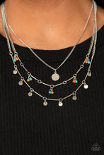 Cargar imagen en el visor de la galería, Wandering Wonder - Orange Layered Necklace
