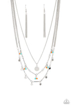 Cargar imagen en el visor de la galería, Wandering Wonder - Orange Layered Necklace