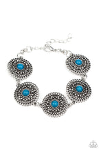 Cargar imagen en el visor de la galería, Mojave Mandalas - Blue Bracelet