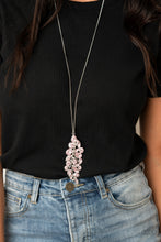 Load image into Gallery viewer, Take a Final BOUGH - Pink Necklace