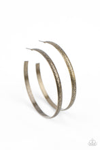 Cargar imagen en el visor de la galería, Rustic Radius - Brass Earrings