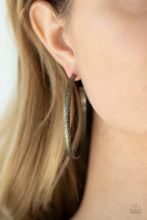 Cargar imagen en el visor de la galería, Rustic Radius - Brass Earrings
