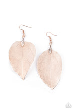 Load image into Gallery viewer, Leafy Legacy - Rose Gold Earrings