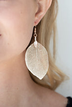 Load image into Gallery viewer, Leafy Legacy - Rose Gold Earrings