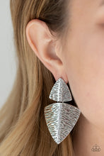 Cargar imagen en el visor de la galería, PRIMAL Factors - Silver Post Earrings
