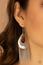 Cargar imagen en el visor de la galería, Scattered Storms - Orange Earrings