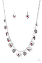 Load image into Gallery viewer, Lovely Lockets - Red Necklace