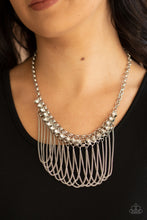 Load image into Gallery viewer, Flaunt Your Fringe - White Necklace