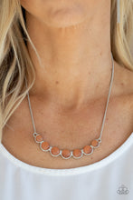 Cargar imagen en el visor de la galería, Serenely Scalloped - Orange Necklace