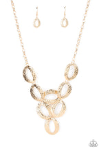 Cargar imagen en el visor de la galería, OVAL The Limit - Gold Necklace