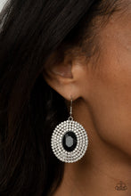 Load image into Gallery viewer, FIERCE Field - Black Earrings