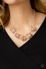 Load image into Gallery viewer, Effervescent Ensemble - Rose Gold Necklace