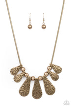 Cargar imagen en el visor de la galería, Gallery Goddess - Brass Necklace