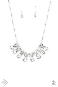 Sparkly Ever After  - White Necklace