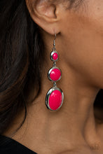 Cargar imagen en el visor de la galería, Retro Reality - Pink Earrings