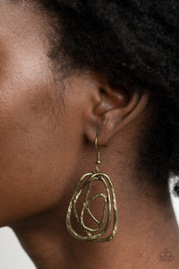 Artisan Relic - Brass Earrings