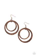 Cargar imagen en el visor de la galería, Rounded Out - Copper Earrings
