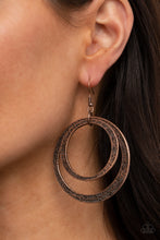 Cargar imagen en el visor de la galería, Rounded Out - Copper Earrings