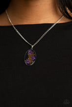 Cargar imagen en el visor de la galería, Prairie Tea Party - Purple Necklace