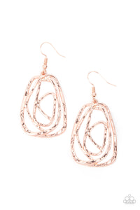 Artisan Relic - Rose Gold Earrings