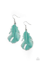 Cargar imagen en el visor de la galería, Heads QUILL Roll - Blue Earrings