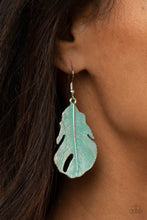 Cargar imagen en el visor de la galería, Heads QUILL Roll - Blue Earrings