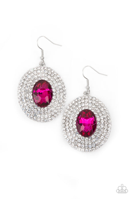 FIERCE Field - Pink Earrings