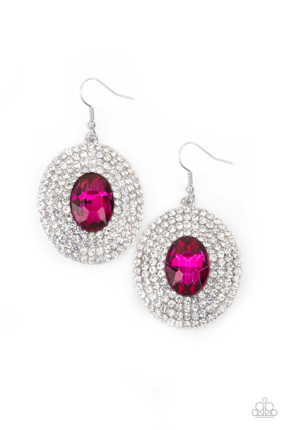 FIERCE Field - Pink Earrings