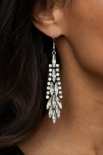 Load image into Gallery viewer, Crown Heiress - White Earrings