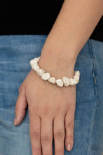 Cargar imagen en el visor de la galería, Prehistoric Paradise - White Bracelet