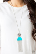 Load image into Gallery viewer, Color Me Neon - Blue Necklace