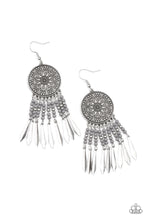 Cargar imagen en el visor de la galería, Sun Warrior - Silver Earrings