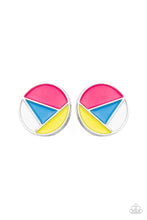 Load image into Gallery viewer, Artistic Expression - Multi-Colored Post Earrings