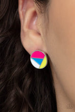 Load image into Gallery viewer, Artistic Expression - Multi-Colored Post Earrings