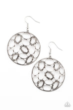 Load image into Gallery viewer, Watch OVAL Me - Silver Earrings