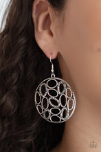 Load image into Gallery viewer, Watch OVAL Me - Silver Earrings