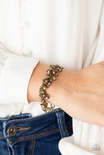 Cargar imagen en el visor de la galería, Twinkly Twilight - Brass Bracelet