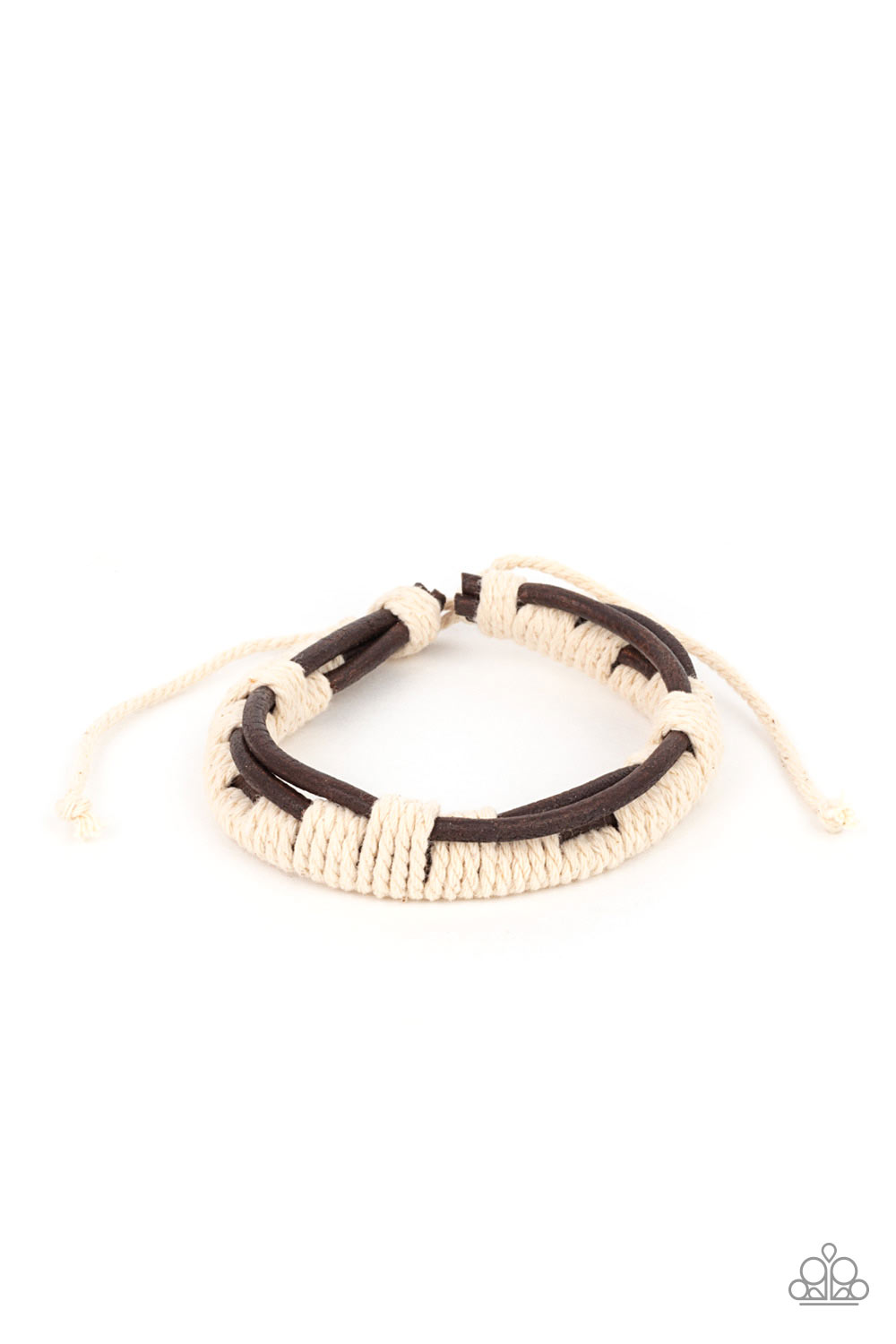 Nautical Distance - Brown Bracelet