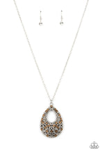 Cargar imagen en el visor de la galería, High Society Stargazing - Brown Necklace