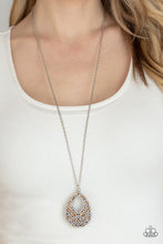 Cargar imagen en el visor de la galería, High Society Stargazing - Brown Necklace