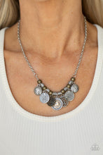 Cargar imagen en el visor de la galería, To Coin A Phrase - Brown Necklace