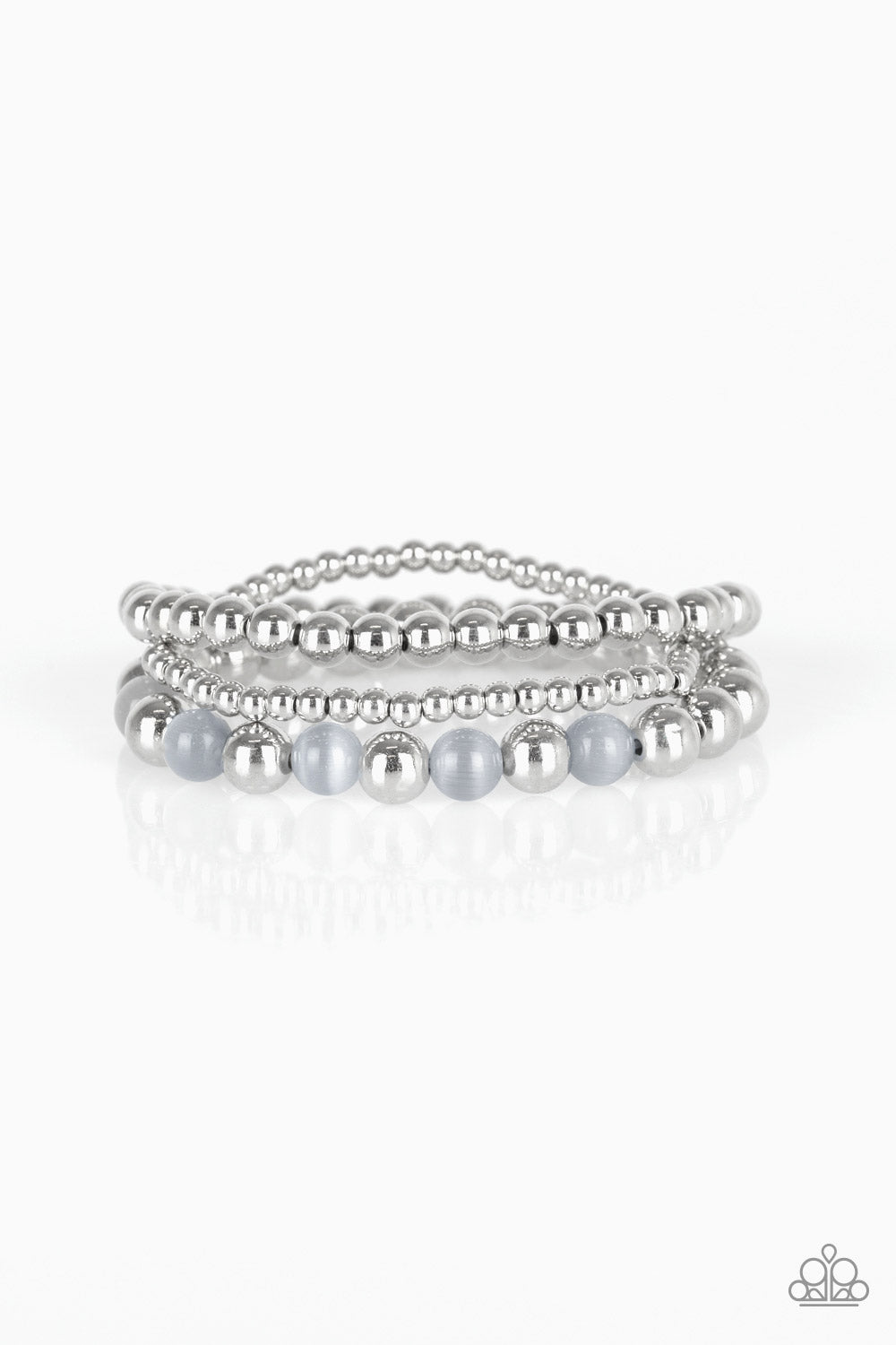 Always On The GLOW - Silver Bracelet