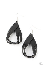 Cargar imagen en el visor de la galería, Thats A STRAP - Black Earrings