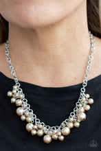 Cargar imagen en el visor de la galería, Positively PEARL-escent - Brown Necklace
