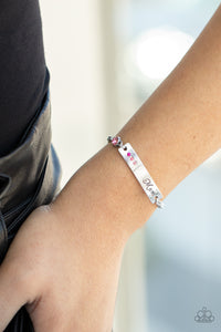 Mom Always Knows - Pink Bracelet