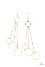 Load image into Gallery viewer, Demurely Dazzling - Gold Earrings