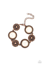 Cargar imagen en el visor de la galería, Fredonia Flower Patch - Copper Bracelet