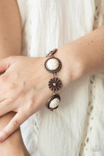 Cargar imagen en el visor de la galería, Fredonia Flower Patch - Copper Bracelet